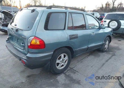 2002 Hyundai Santa Fe Gls/Lx из США, поврежденный, VIN KM8SC13D32U195832